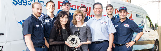 the priority plumbing team